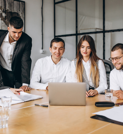 Goldman Capital team advising a business client